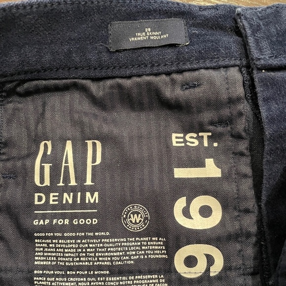 Gap Blue Velvet/Velour Pants - Picture 7 of 10